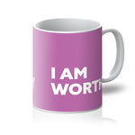 Load image into Gallery viewer, I AM Worthy - Pink Mug
