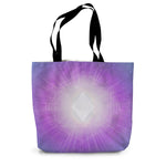 Load image into Gallery viewer, The Lilac Fire of Source - Canvas Tote Bag
