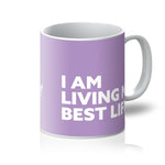 Load image into Gallery viewer, I AM Living My Best Life - Lavender Purple Mug
