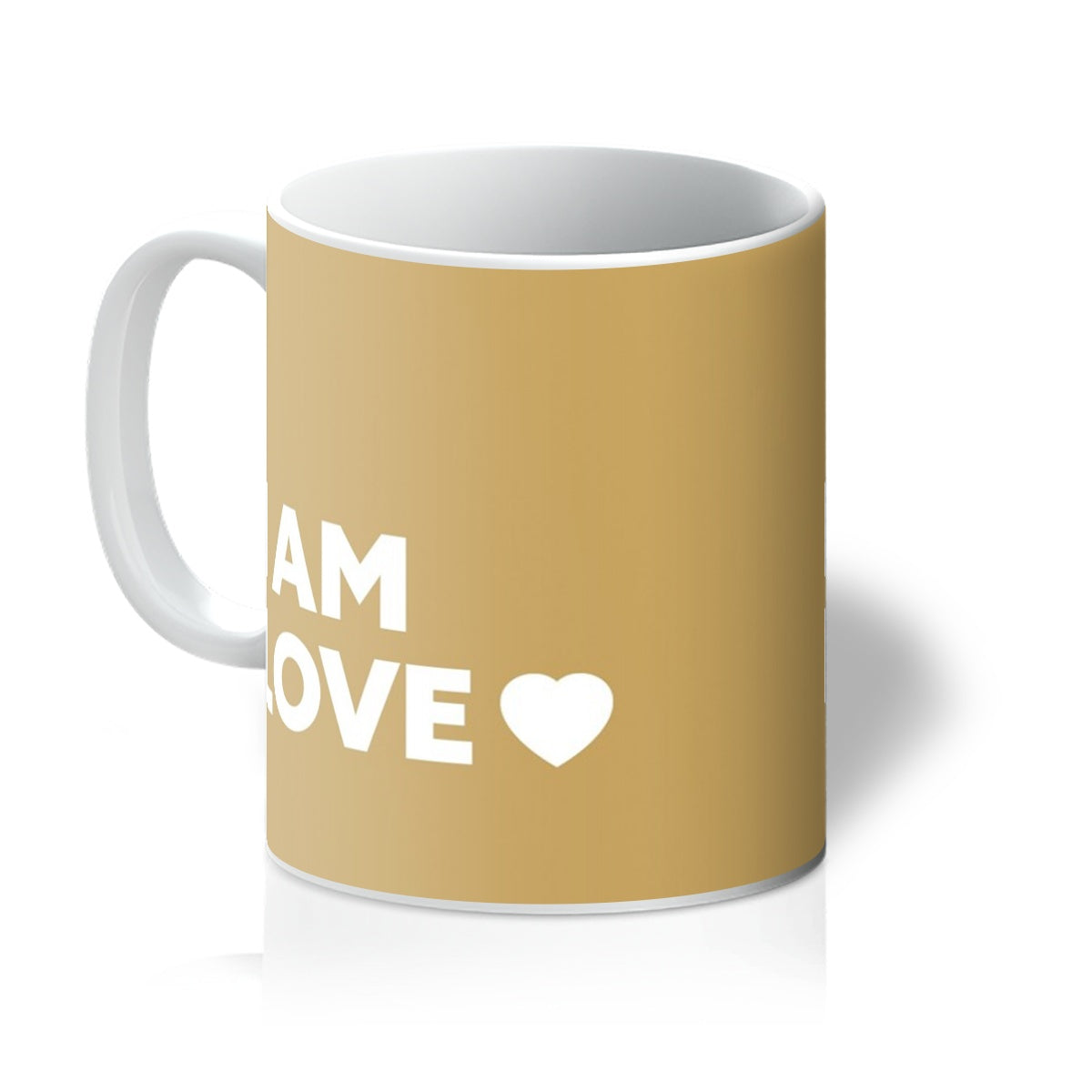 I AM Love - Gold Mug