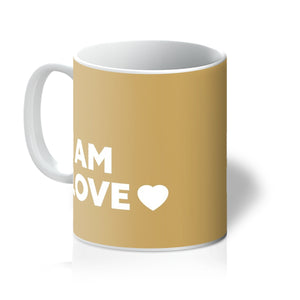 I AM Love - Gold Mug