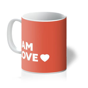 I AM Love - Coral Mug