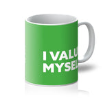 Load image into Gallery viewer, I Value Myself - Lime Green Mug
