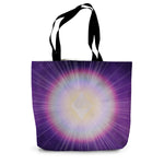 Load image into Gallery viewer, The Golden Rainbow Fire - Canvas Tote Bag
