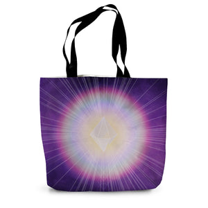 The Golden Rainbow Fire - Canvas Tote Bag