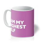 Load image into Gallery viewer, I AM My Highest Self - Pink Mug
