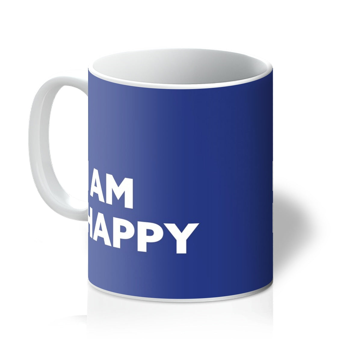 I AM Happy - Royal Blue Mug