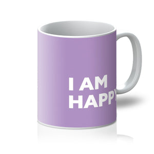 I AM Happy - Lavender Purple Mug