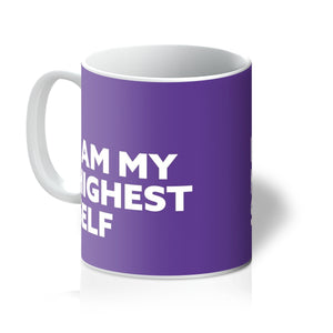 I AM My Highest Self - Cadbury Purple Mug