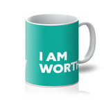 Load image into Gallery viewer, I AM Worthy - Teal Mug
