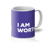 Load image into Gallery viewer, I AM Worthy - Purple Mug
