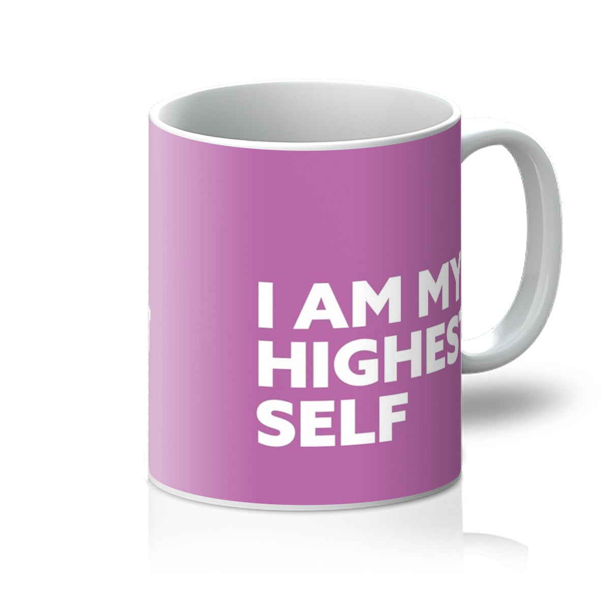 I AM My Highest Self - Pink Mug