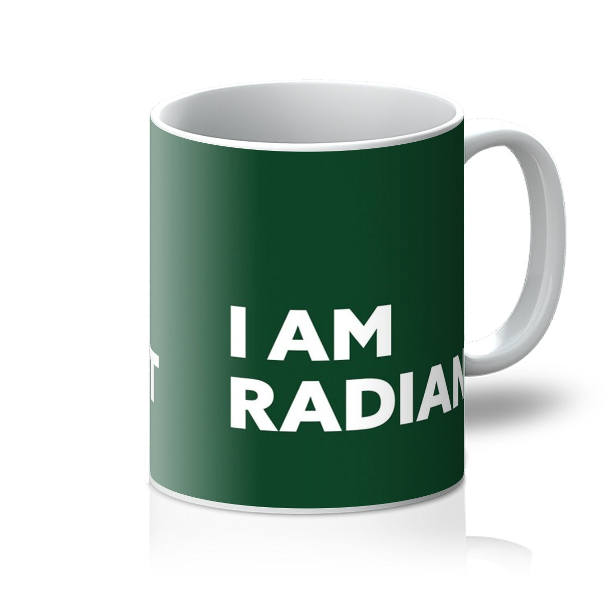 I AM Radiant - Forest Green Mug