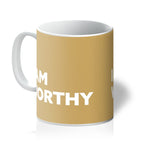 Load image into Gallery viewer, I AM Worthy - Gold Mug
