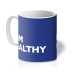 Load image into Gallery viewer, I AM Healthy - Royal Blue Mug
