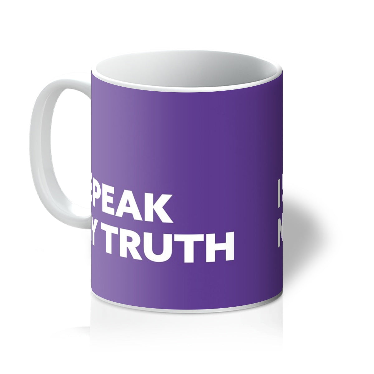 I Speak My Truth - Cadbury Purple Mug