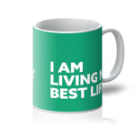 Load image into Gallery viewer, I AM Living My Best Life - Emerald Mug
