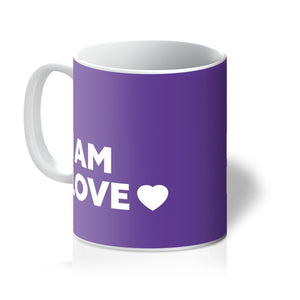 I AM Love - Cadbury Purple Mug