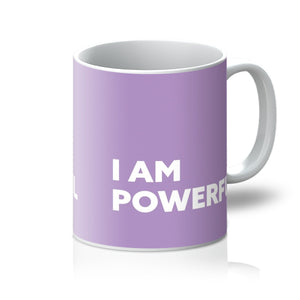 I AM Powerful - Lavender Purple Mug